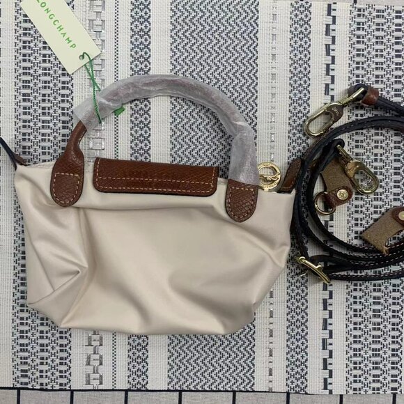 Longchamp Cream Mini Crossbody Bag - Picture 2 of 5